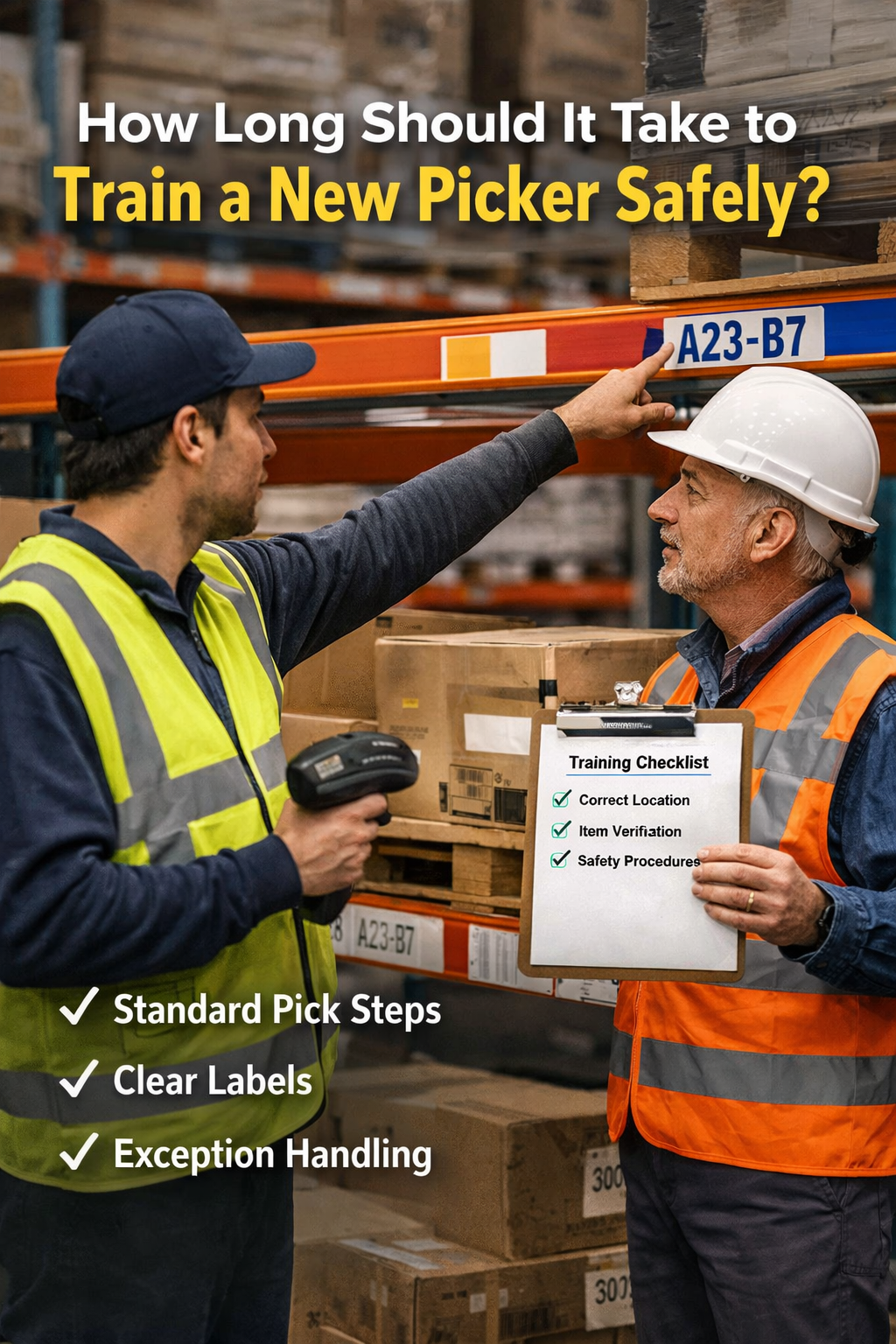 How Long Should It Take to Train a New Picker Safely? - IntralogisKIT